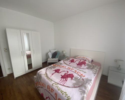 Ettlingen Bruchhausen Appartment Schlafzimmer