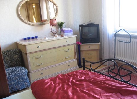 Appartement in Dietzenbach: Schlafzimmer mit Ferns