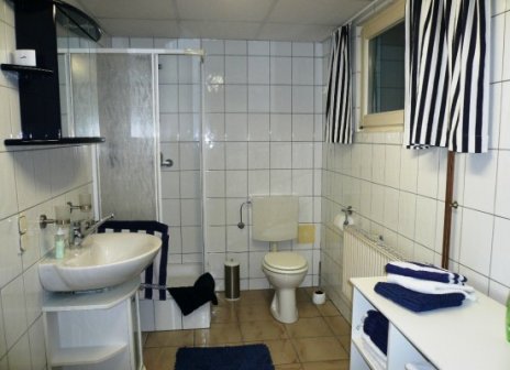 Ettlingen Bruchhausen Apartment Bad mit Waschmasch