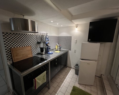 Ettingen-Bruchhausen Ferienwohnung Monteure Küche