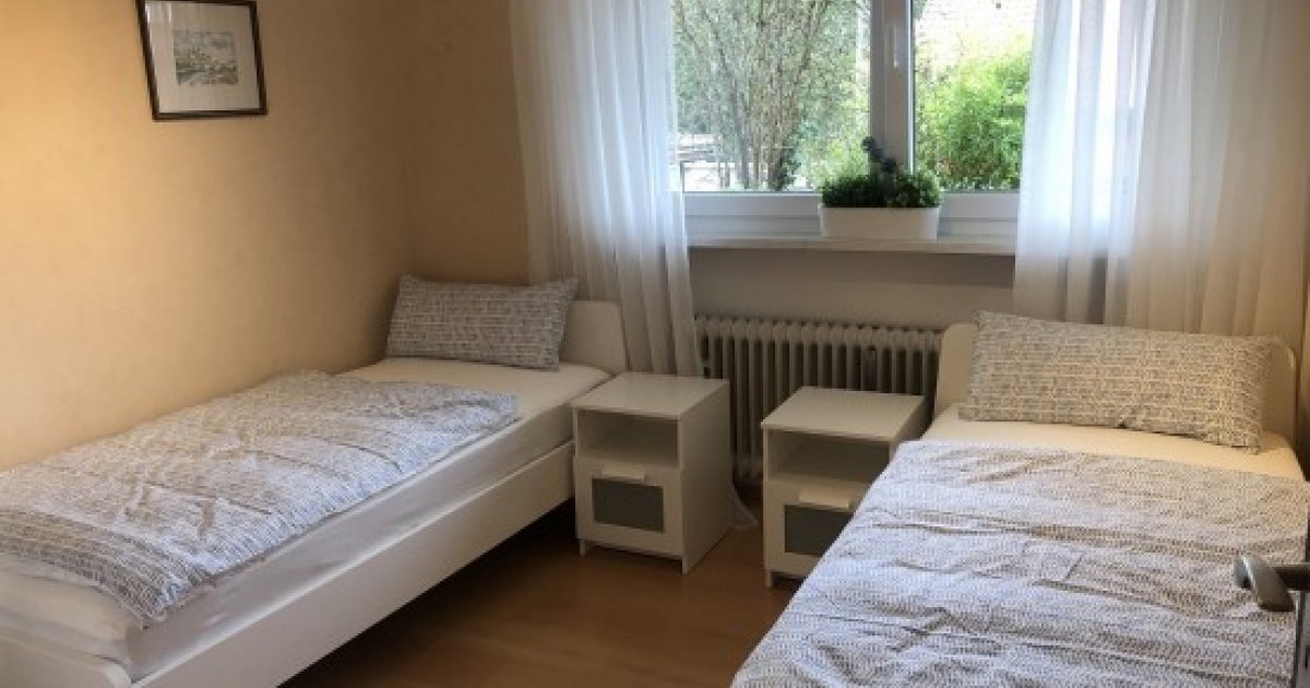 Ferienwohnung mit getrennten Betten für Monteure mit ...