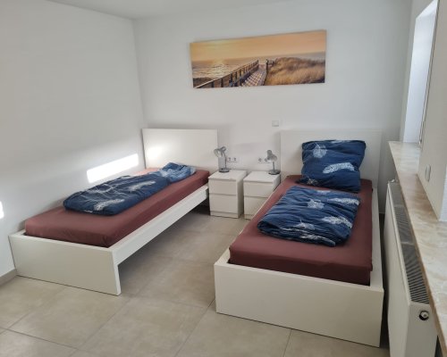 Ettlingen Malsch Ferienwohnung 2 Bett Zimmer