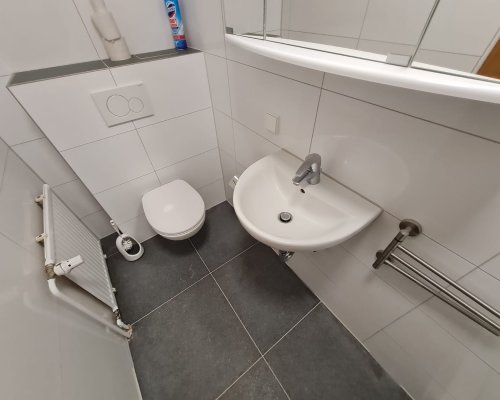 Ettlingen Malsch Ferienwohnung Bad und WC