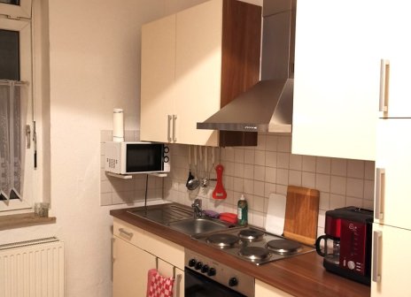 Ferienwohnung mit Spülmaschine und vollausgestatteter Küche in Düsseldorf/Heerdt