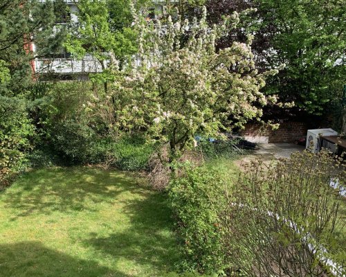 Reihenhaus in Lörick mit Terrasse und Garten