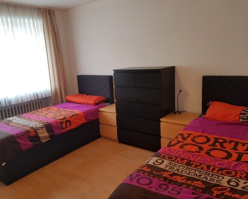 Doppelzimmer bei Ebern mit eigener Küche