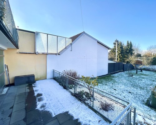 Karlsruhe Linkenheim Hochstetten Gästewohnung Terrasse