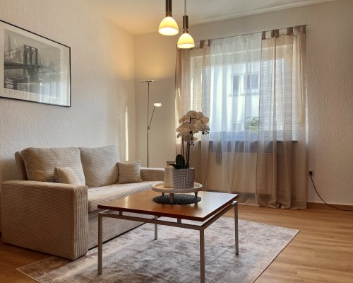 Karlsruhe Linkenheim Apartment Wohn-Schlafzimmer