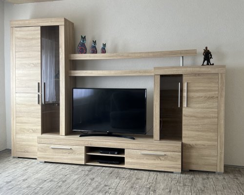 Bellheim,  Ferienunterkunft, Monteure,  Wohnzimmer, TV